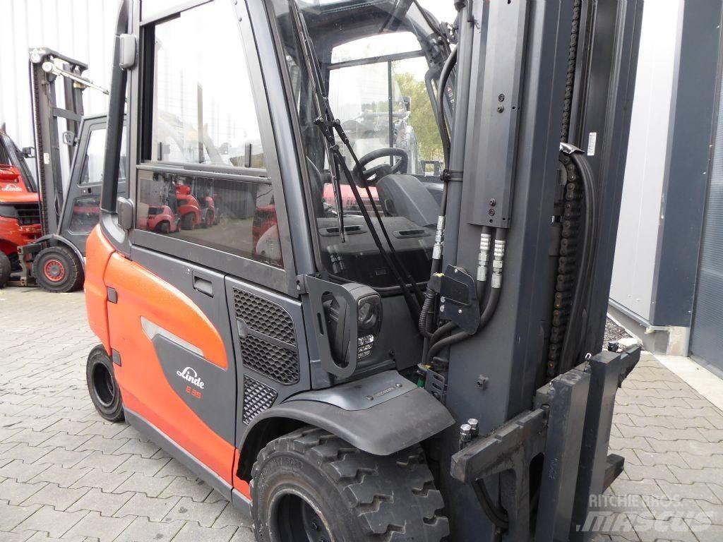 Linde E35L-01 Elektrikli forkliftler