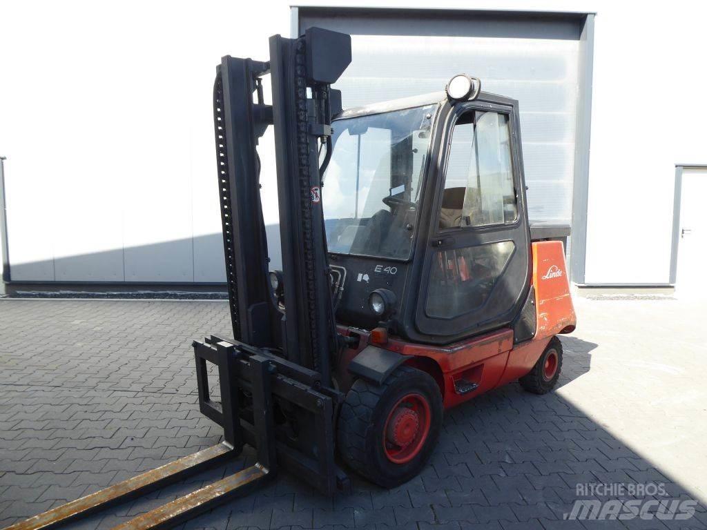 Linde E40P Elektrikli forkliftler