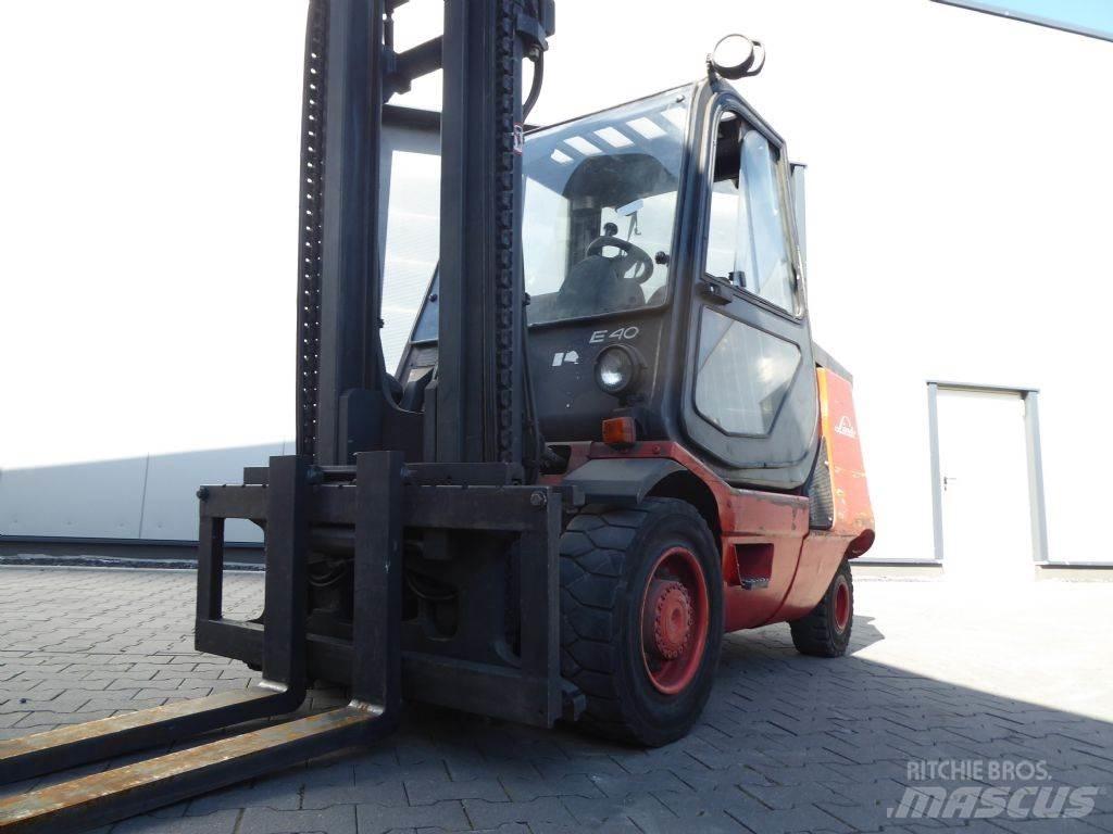 Linde E40P Elektrikli forkliftler