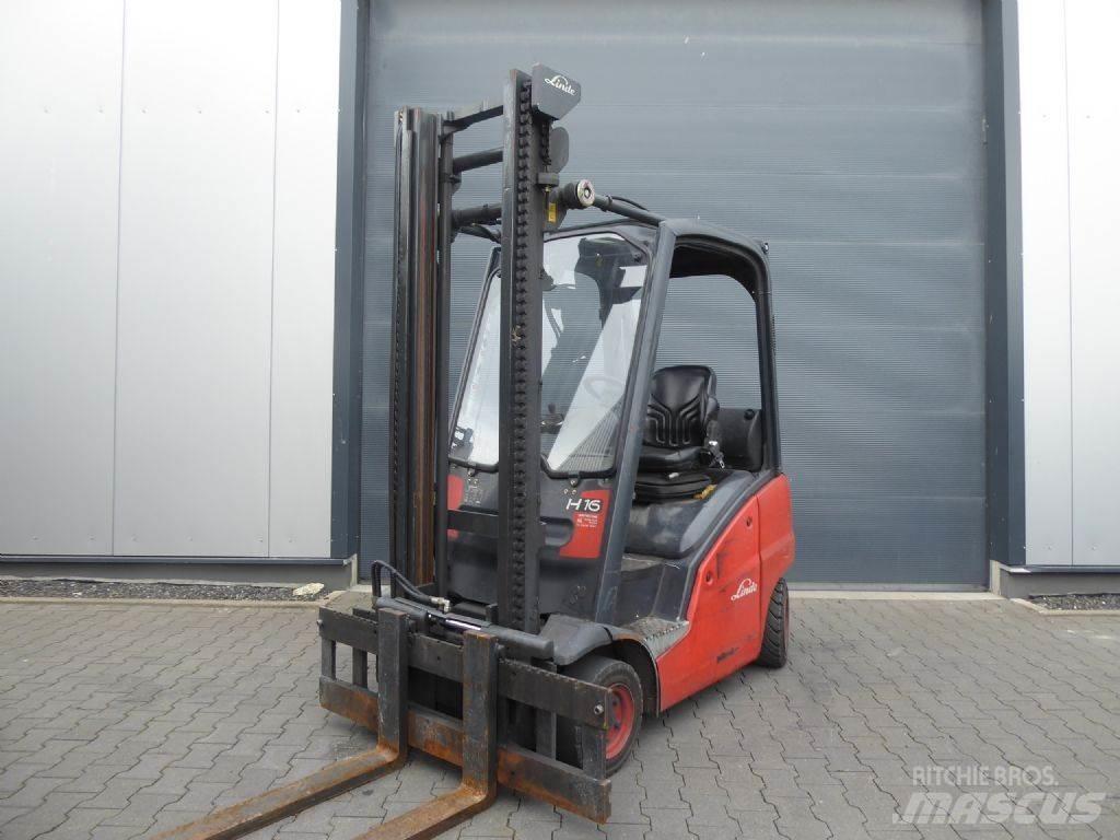 Linde H16D Dizel forkliftler