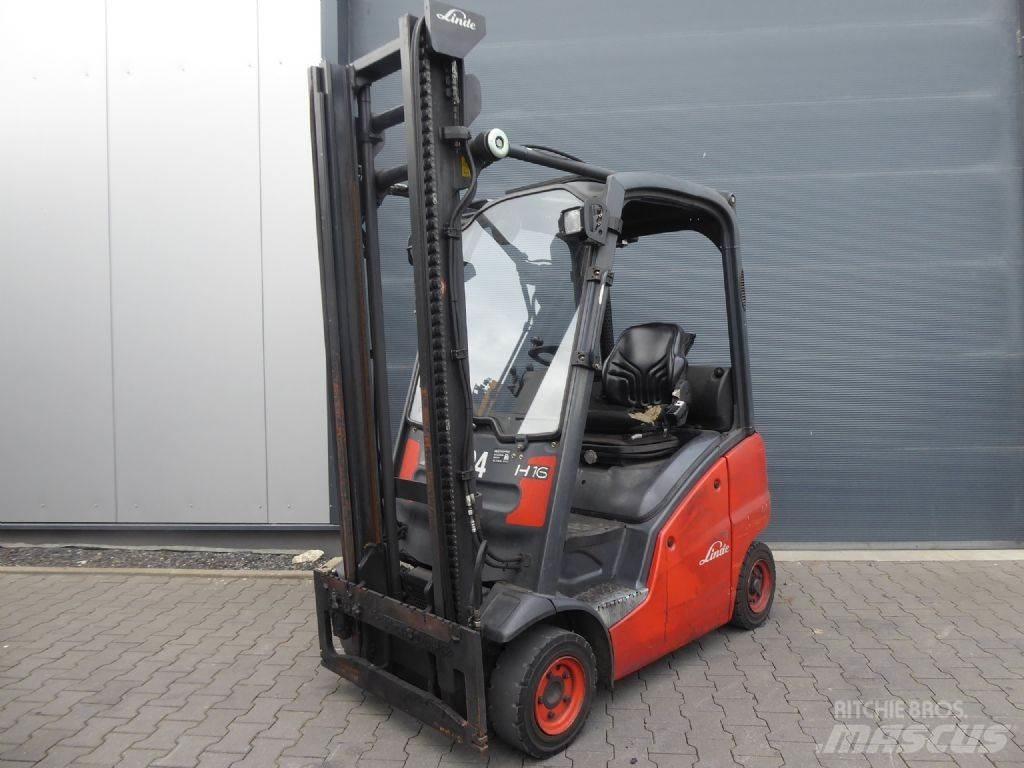 Linde H16D Dizel forkliftler