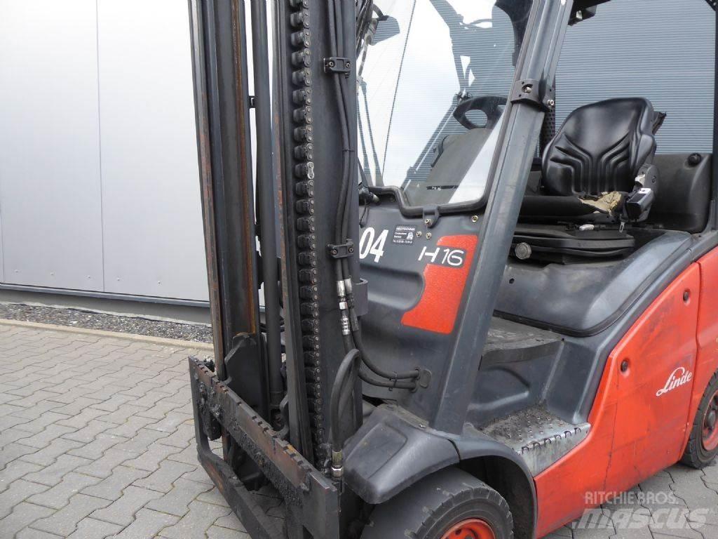Linde H16D Dizel forkliftler