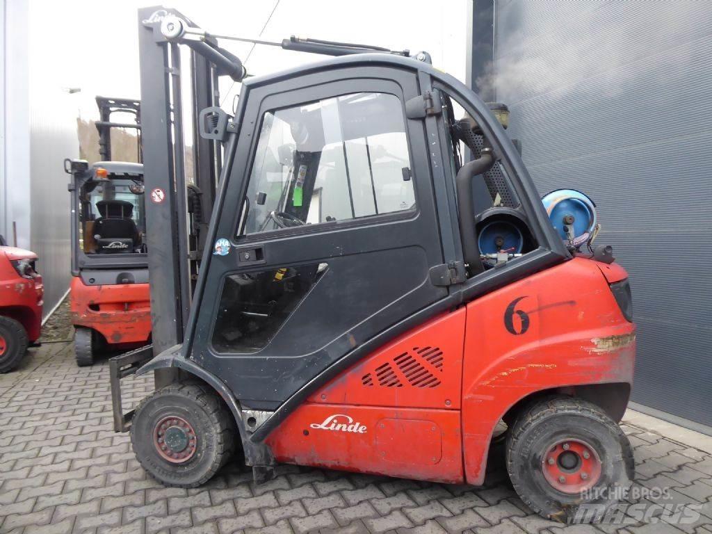 Linde H25T-01 LPG'li forkliftler