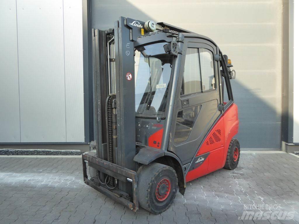 Linde H25T-02 LPG'li forkliftler