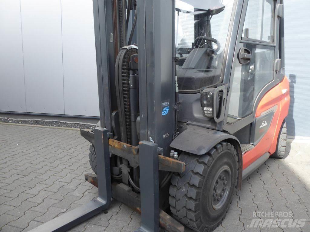 Linde H35D-01 Dizel forkliftler