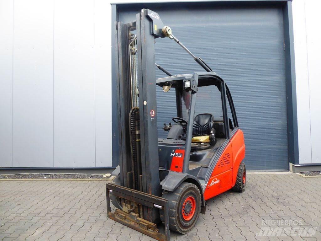 Linde H35T LPG'li forkliftler