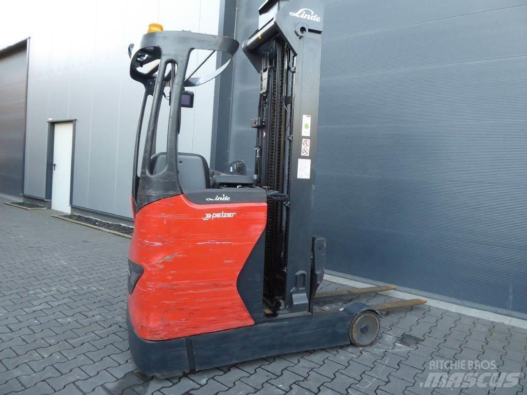 Linde R16-01 Reach truck - depo içi istif araçları