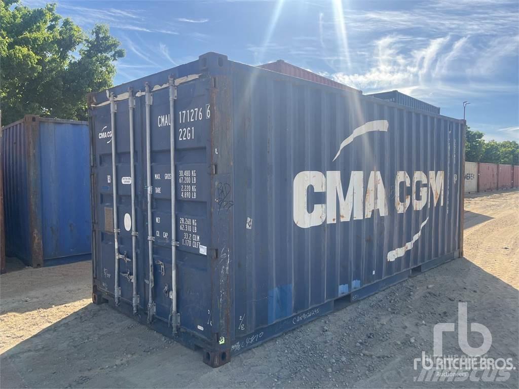  20 ft Standard Özel amaçlı konteynerler