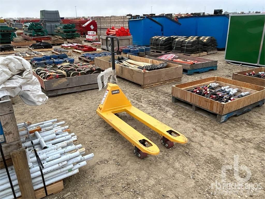  3000 kg Palet rafları
