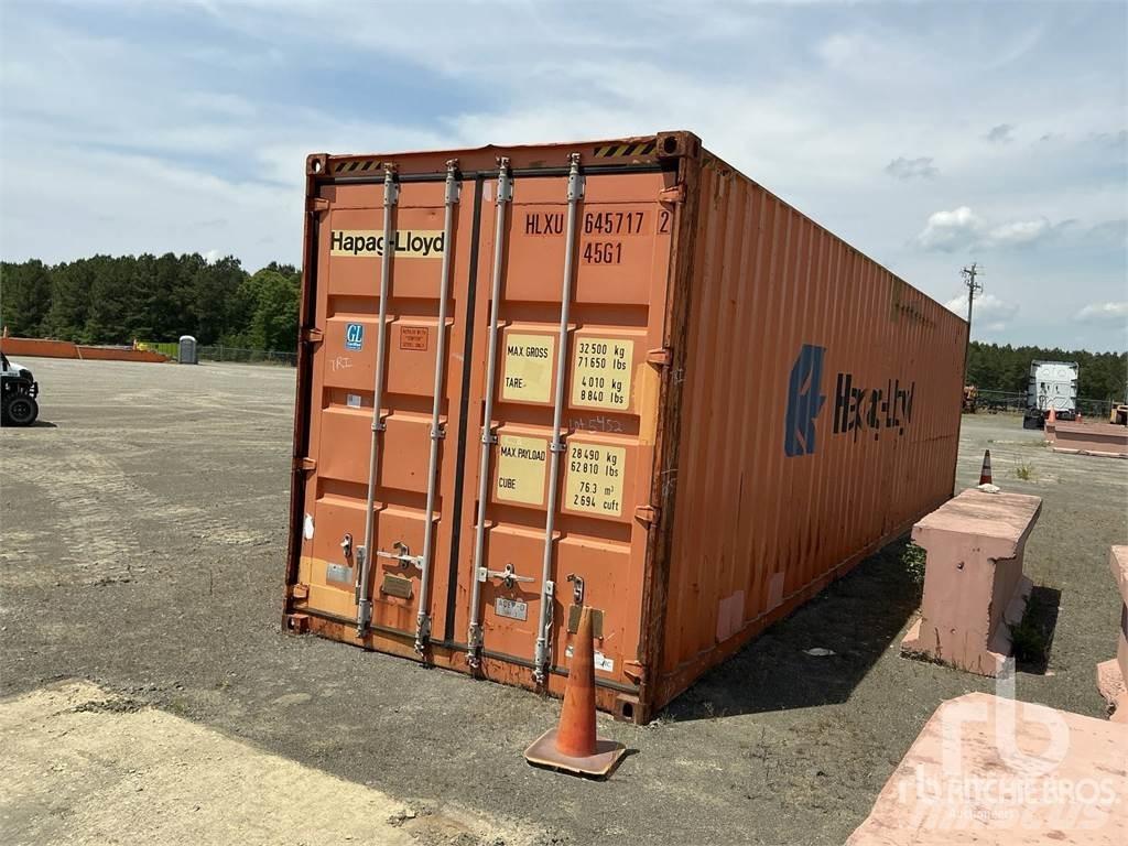  40 FT Özel amaçlı konteynerler