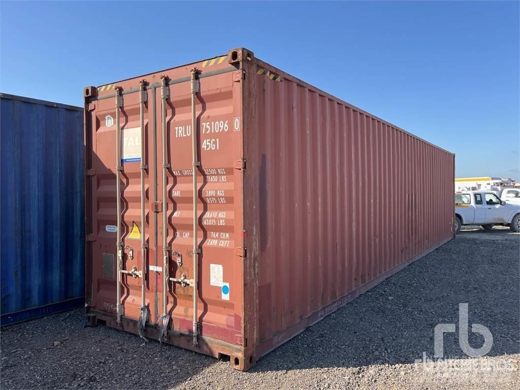  40 ft High Cube Özel amaçlı konteynerler