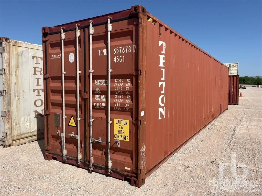  40 ft High Cube Özel amaçlı konteynerler