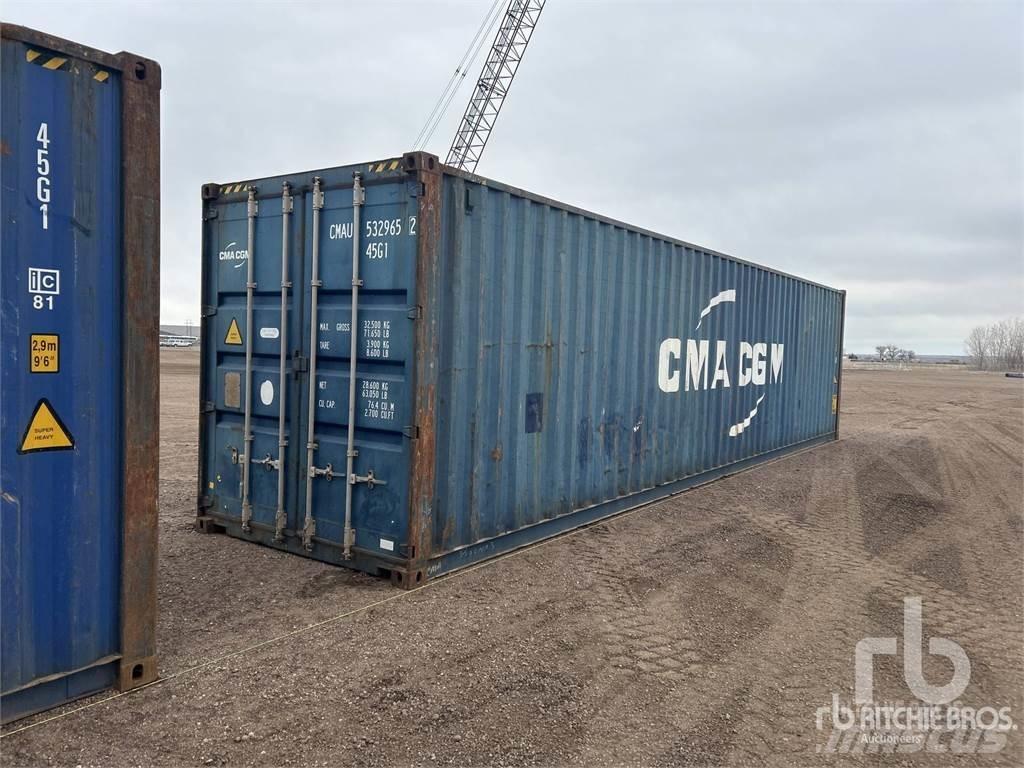  40 ft High Cube Özel amaçlı konteynerler