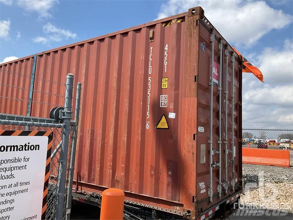  40 ft High Cube Özel amaçlı konteynerler