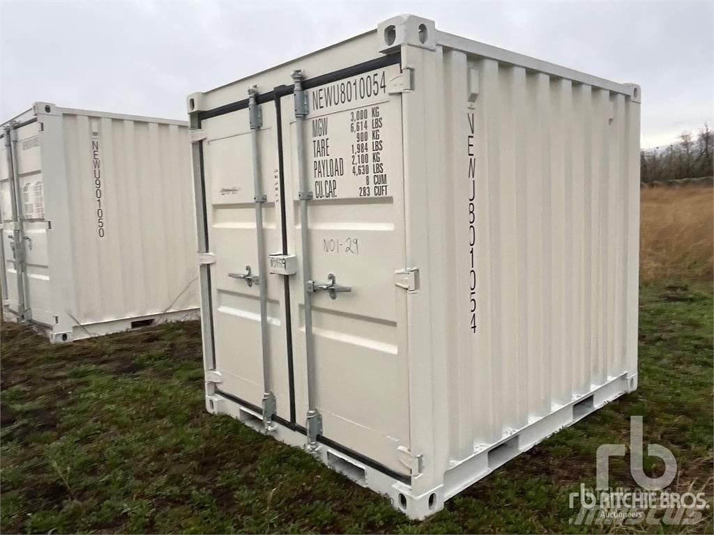  8 ft Özel amaçlı konteynerler
