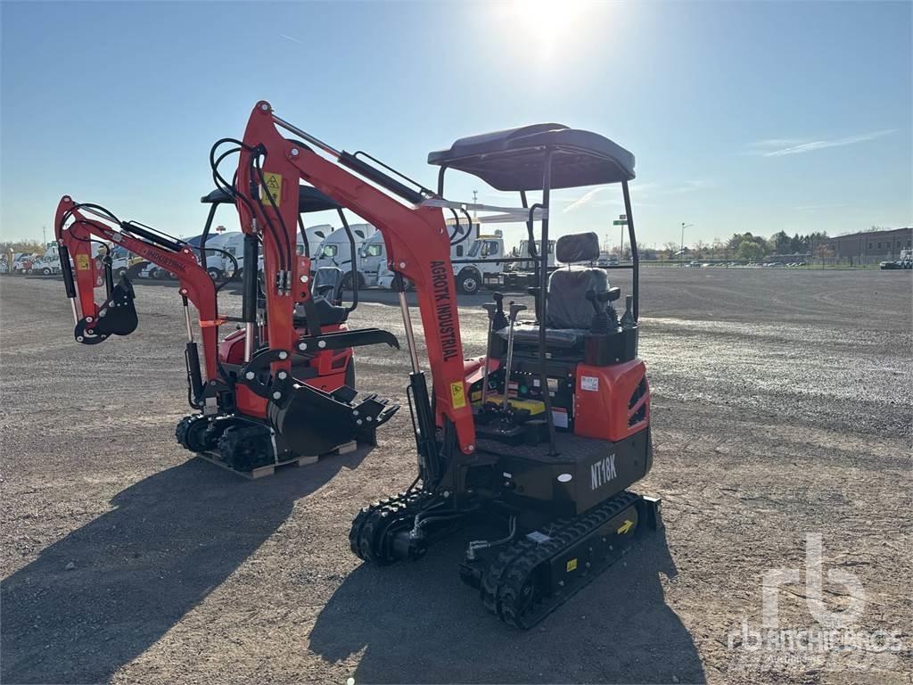 AGT NT18K Mini ekskavatörler, 7 tona dek