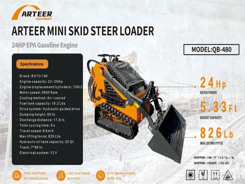 Arteer QB-480 Skid steer loderler