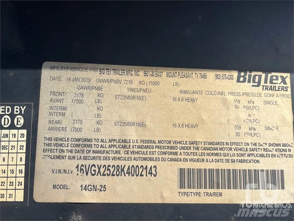 Big Tex 14GN-25 Alçak yükleyici