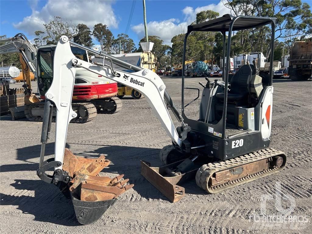 Bobcat E20 Mini ekskavatörler, 7 tona dek