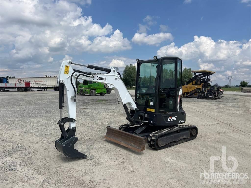 Bobcat E26 Mini ekskavatörler, 7 tona dek