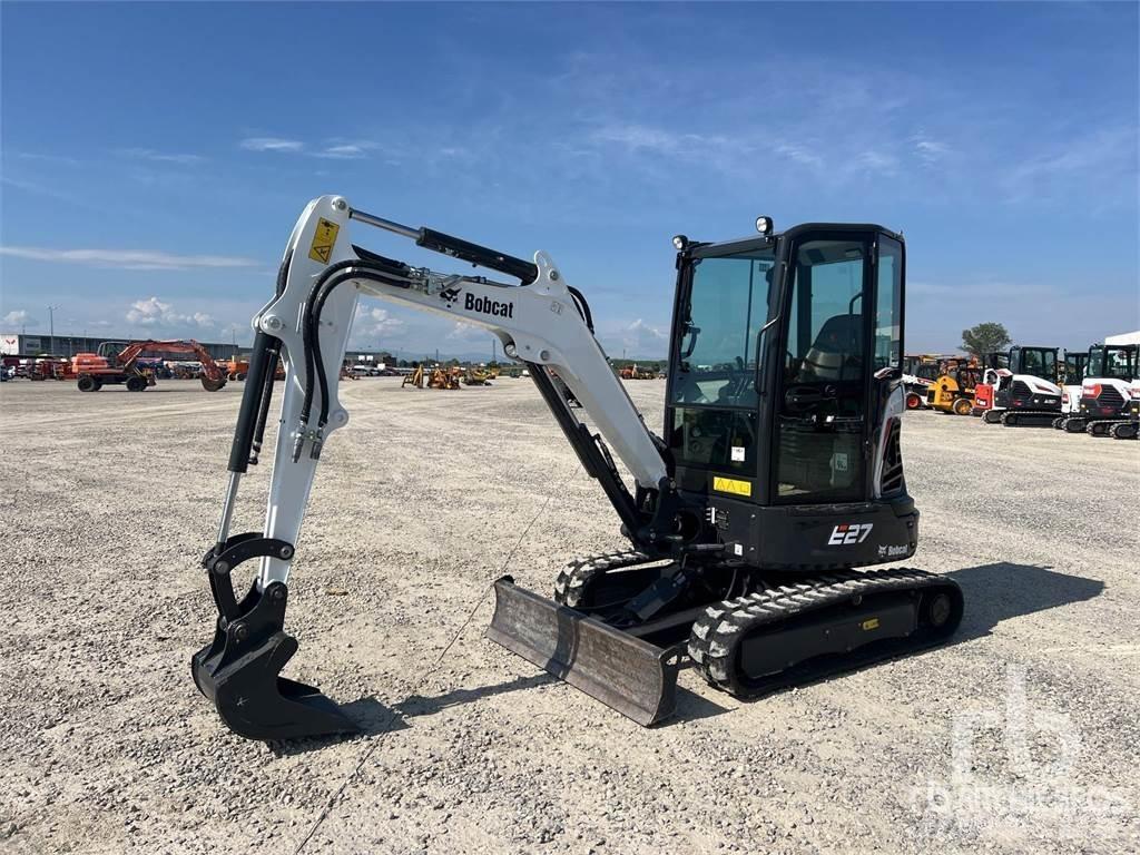 Bobcat E27 Mini ekskavatörler, 7 tona dek