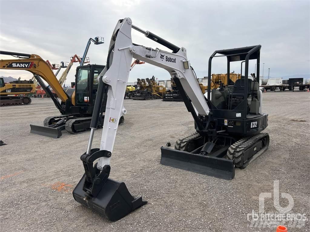 Bobcat E32 Mini ekskavatörler, 7 tona dek