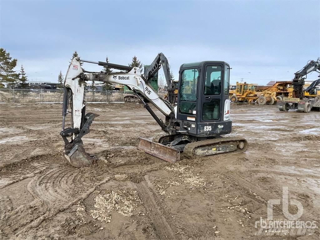 Bobcat E35 Mini ekskavatörler, 7 tona dek