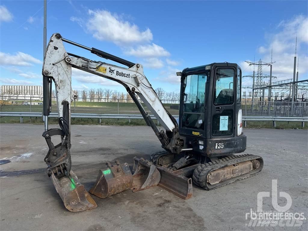 Bobcat E35 Mini ekskavatörler, 7 tona dek