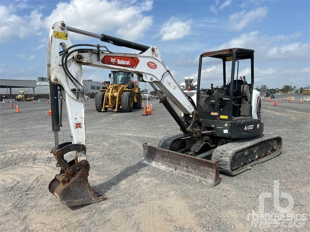 Bobcat E50 Mini ekskavatörler, 7 tona dek