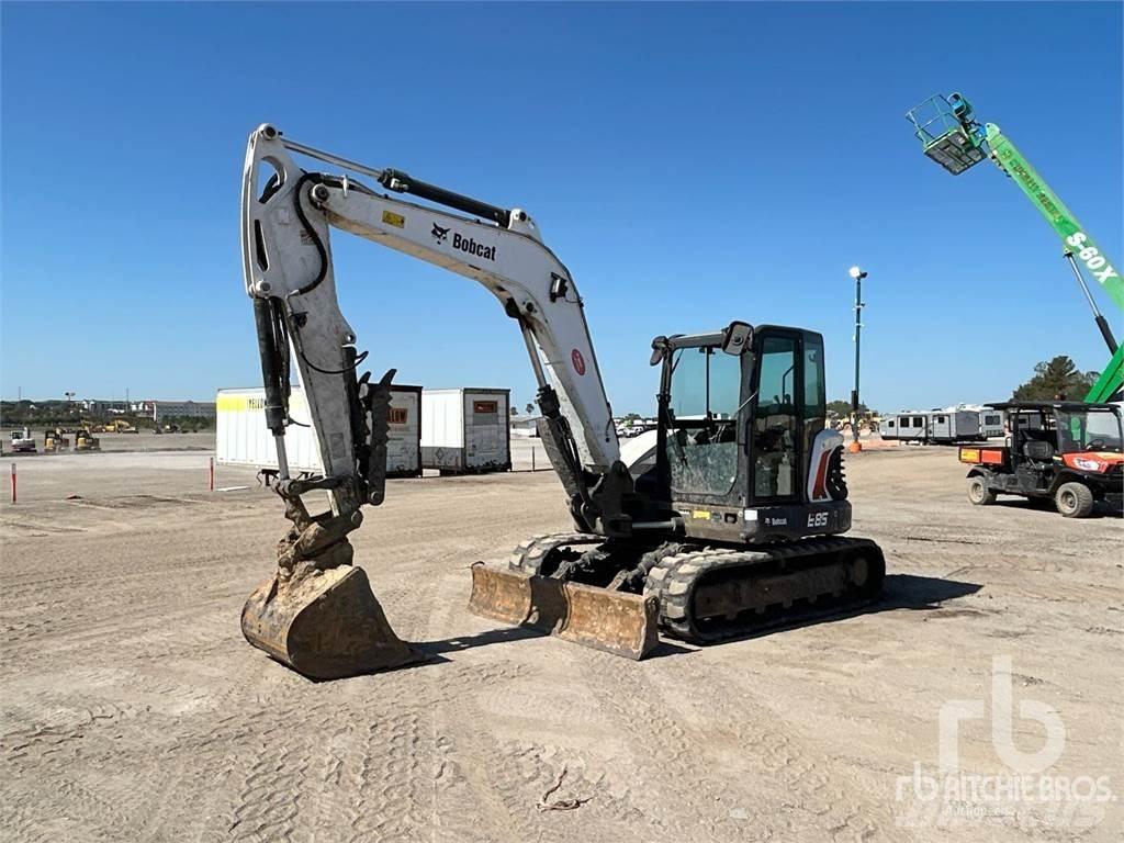 Bobcat E85 Paletli ekskavatörler