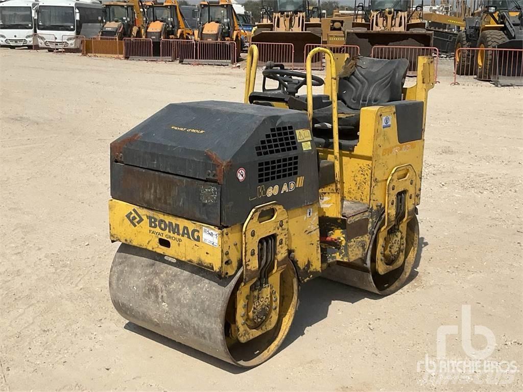 Bomag BW80 Çift tamburlu silindirler