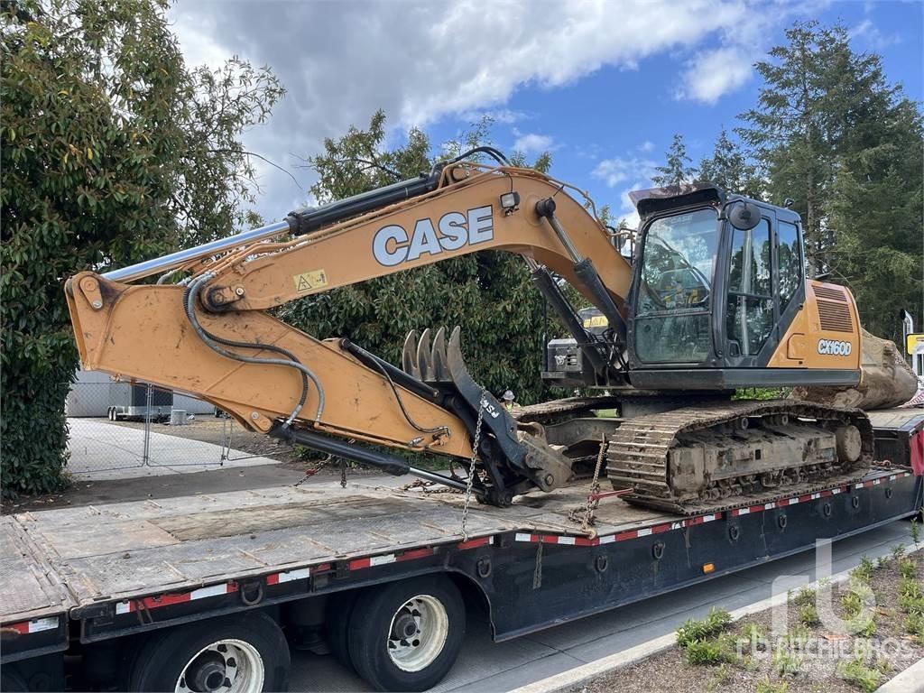 CASE CX160D Paletli ekskavatörler