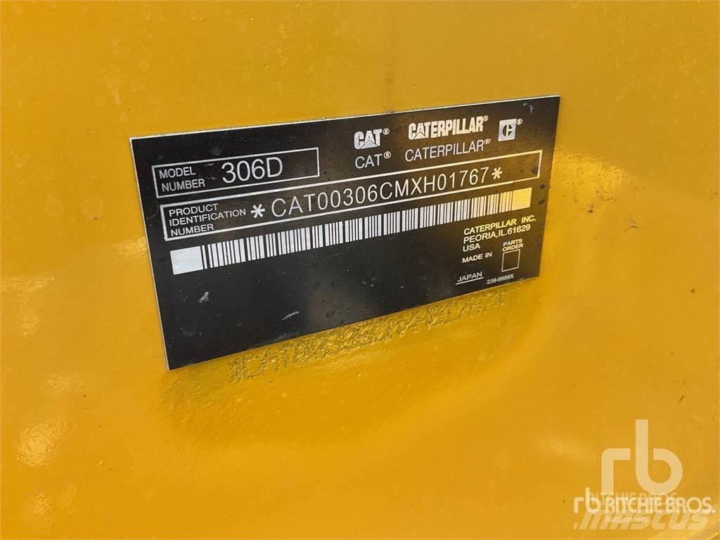 CAT 306CR Mini ekskavatörler, 7 tona dek