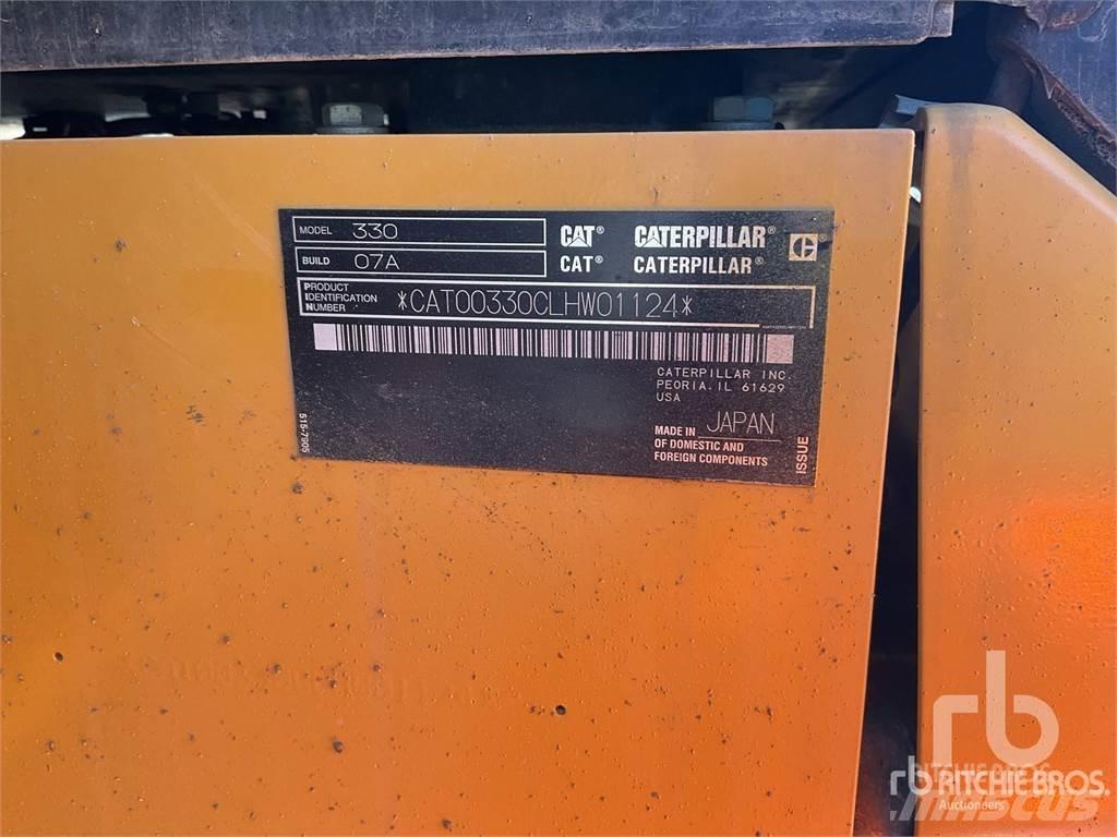CAT 330 Paletli ekskavatörler