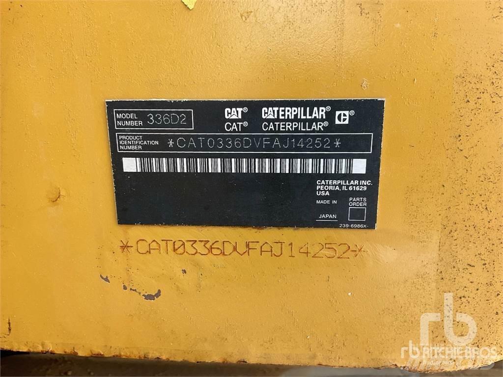 CAT 336D2 Paletli ekskavatörler