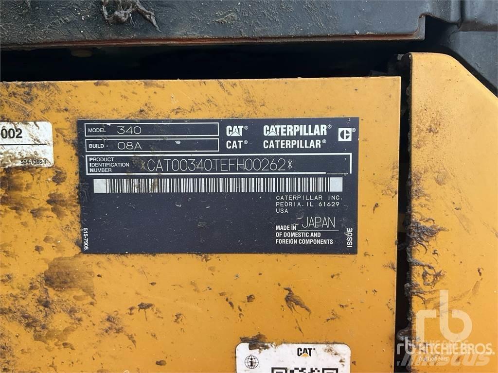 CAT 340 Paletli ekskavatörler