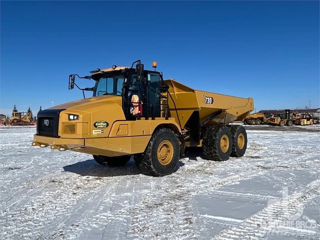 CAT 730 Belden kirma kaya kamyonu