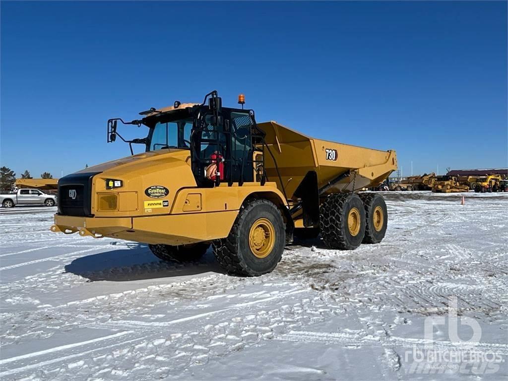 CAT 730 Belden kirma kaya kamyonu