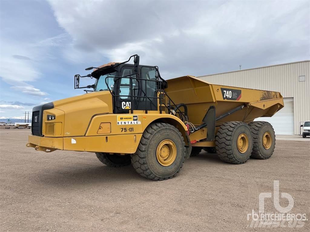 CAT 740GC Belden kirma kaya kamyonu