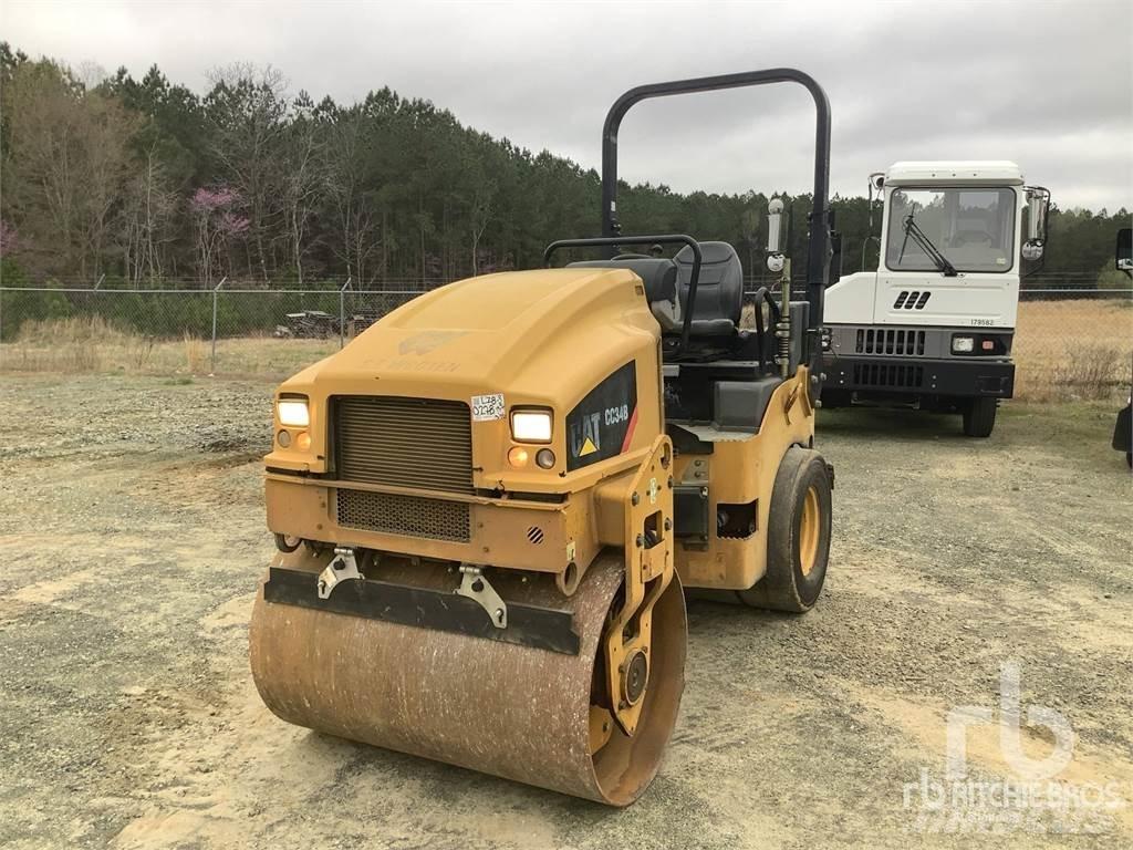 CAT CC34B Çift tamburlu silindirler