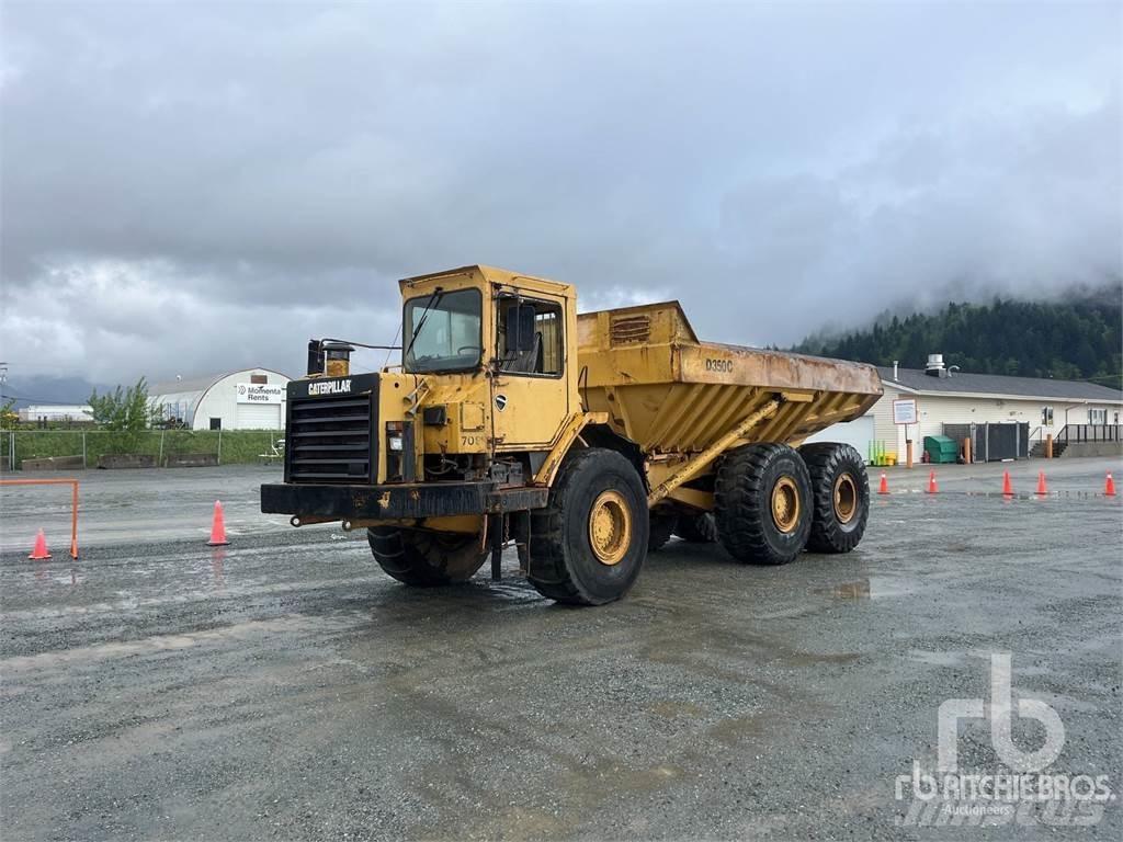 CAT D350C Belden kirma kaya kamyonu