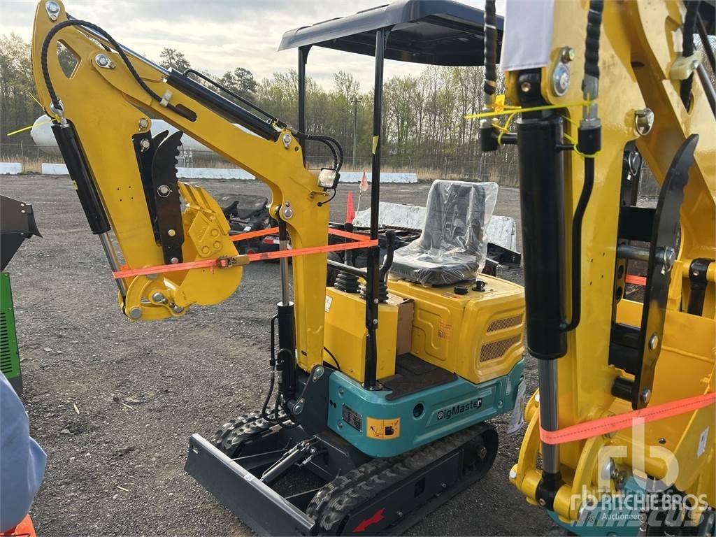 Digmaster DM100 Mini ekskavatörler, 7 tona dek