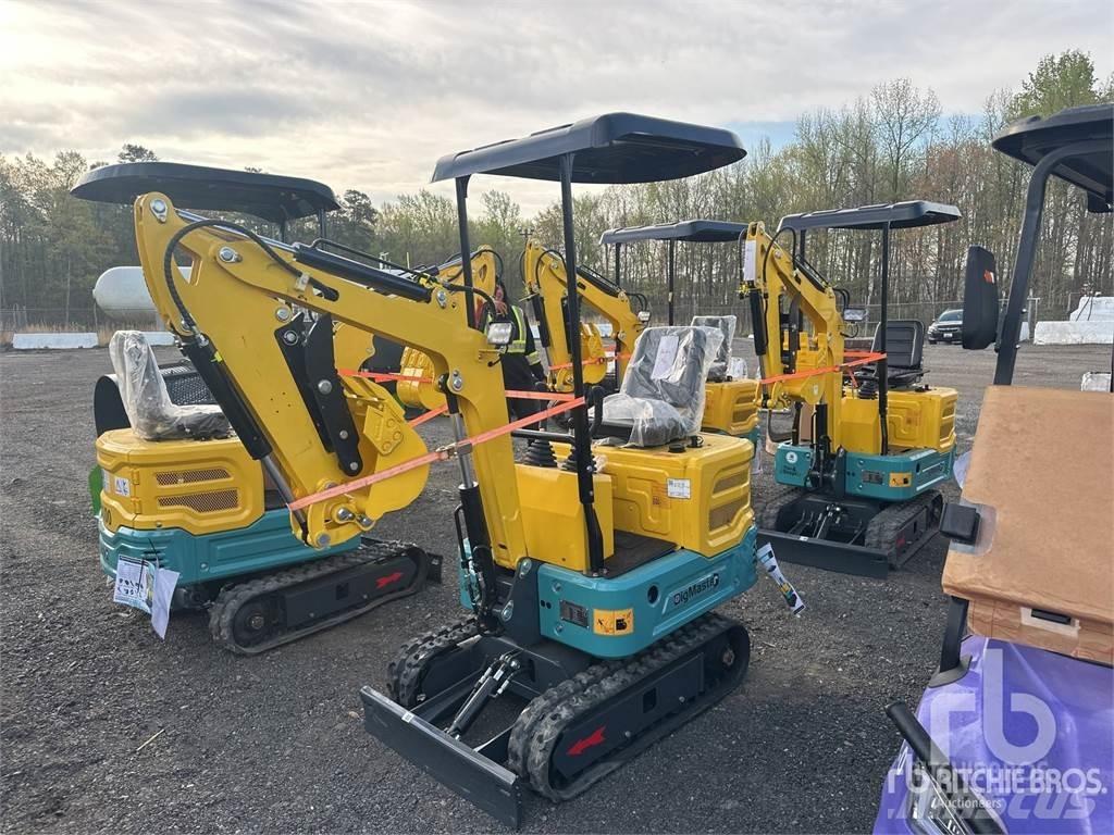 Digmaster DM100 Mini ekskavatörler, 7 tona dek