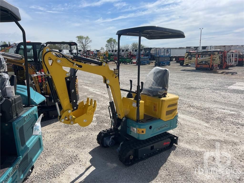 Digmaster DM100 Mini ekskavatörler, 7 tona dek