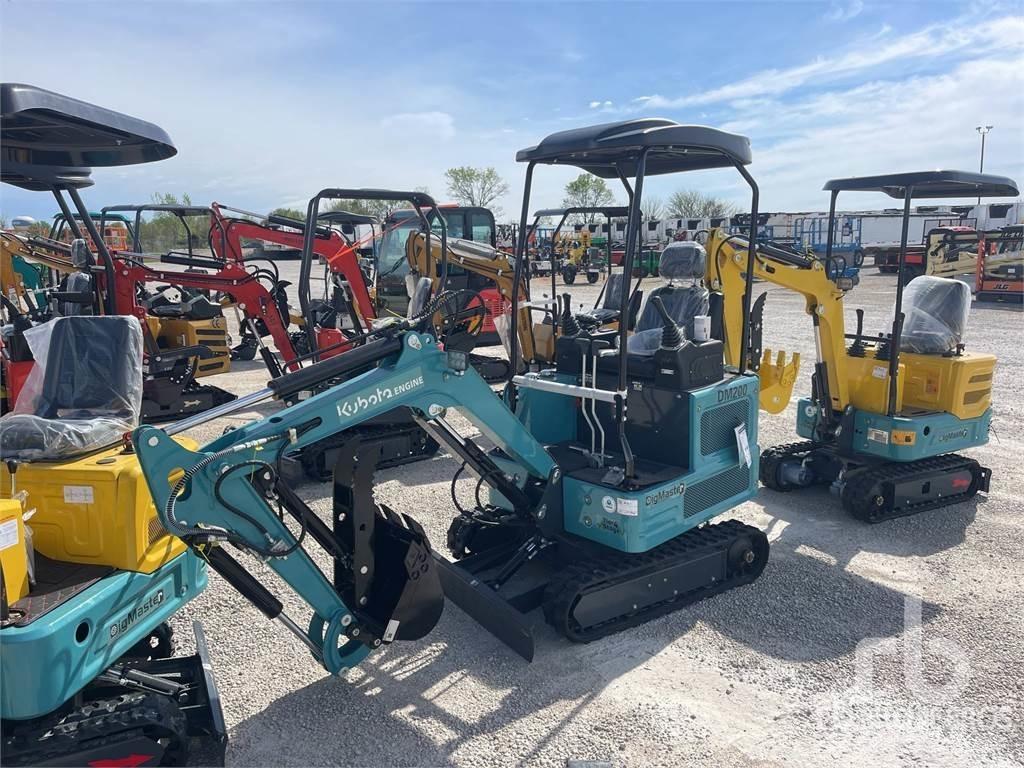 Digmaster DM200 Mini ekskavatörler, 7 tona dek