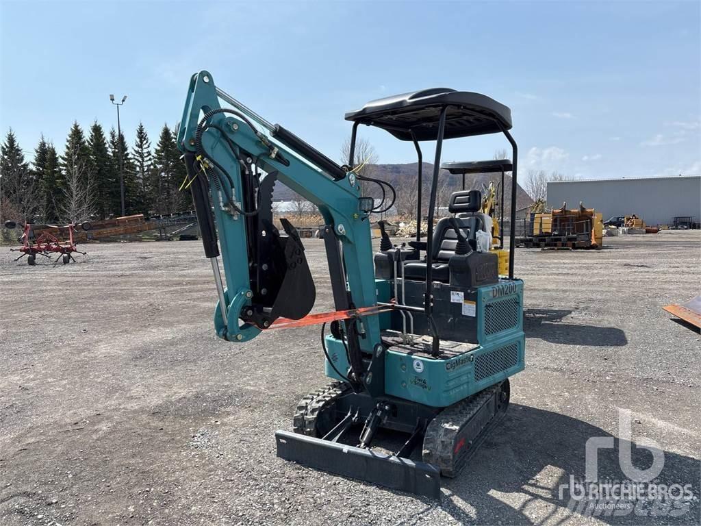 Digmaster DM200 Mini ekskavatörler, 7 tona dek