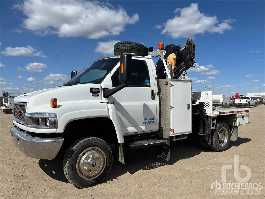GMC C5500 Araç üzeri vinçler