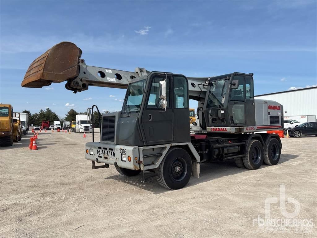 Gradall XL4100 Lastik tekerli ekskavatörler