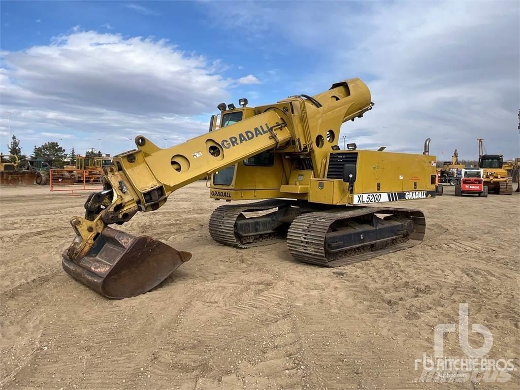 Gradall XL5200 Paletli ekskavatörler