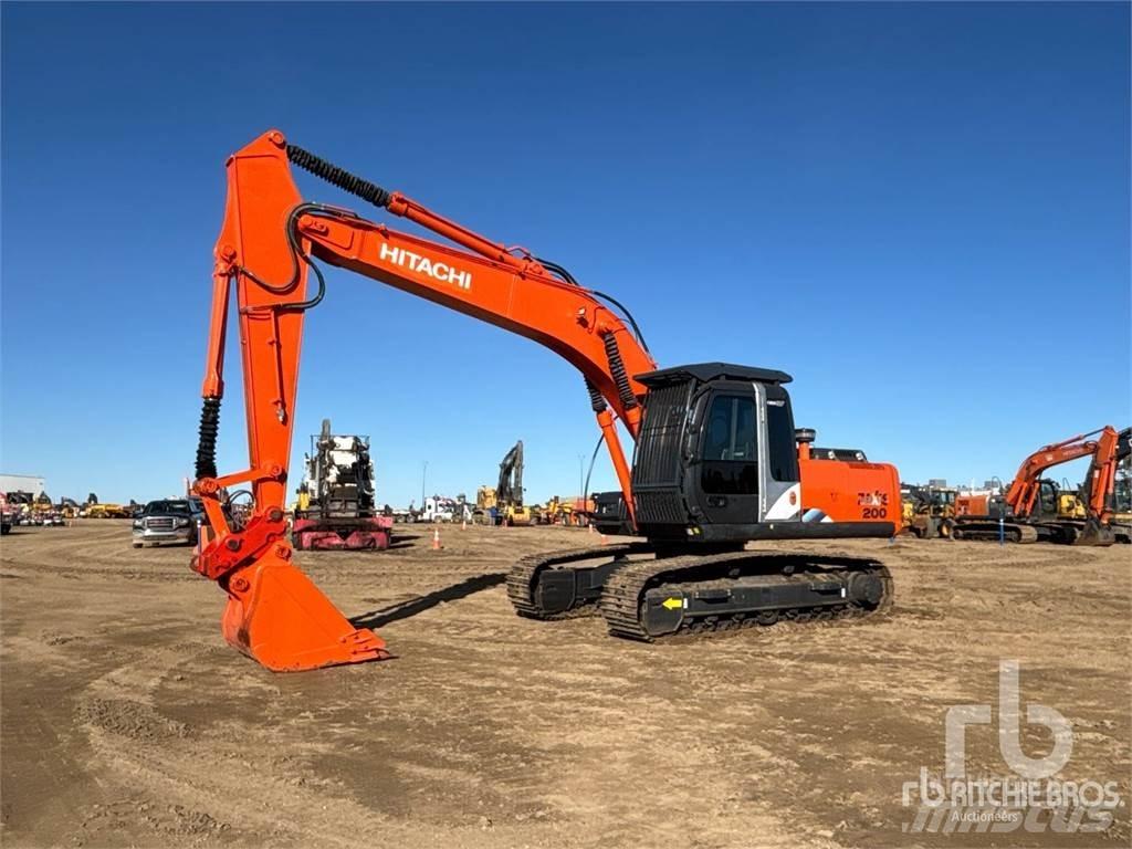 Hitachi ZX200 Paletli ekskavatörler